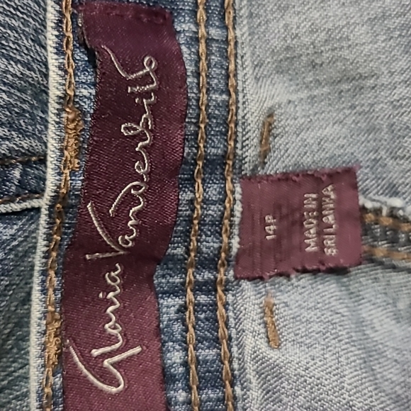 Gloria Vanderbilt Amanda Jean Size PETITE 14 Short - Picture 4 of 10